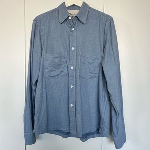 Acne Studios Soft Oxford L/S Shirt, IT 50 / US Large